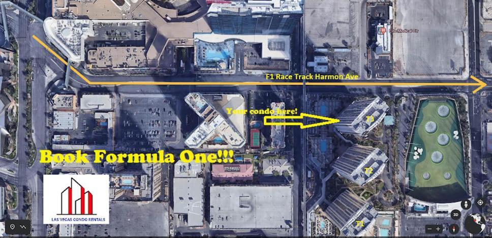Mgm Signature-11-803 F1 Track & Strip View Studio Las Vegas Ngoại thất bức ảnh